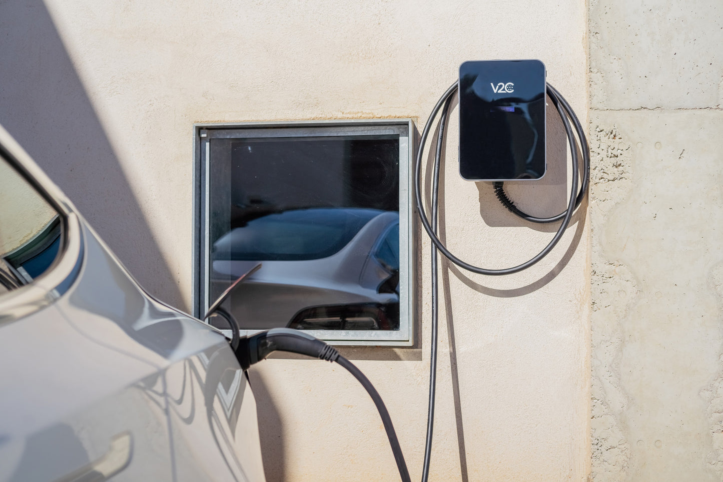 Cargador de coche V2C Trydan 7.4kW Monofásico.